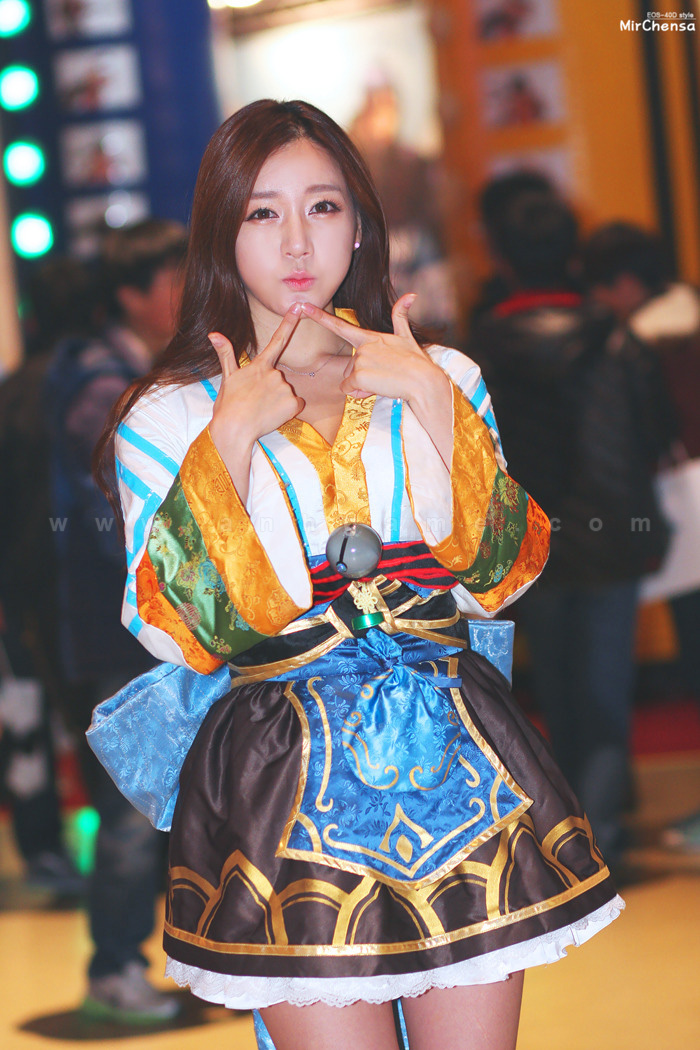 Showgirl Dungeon & Fighter Festival 2012: Han Ji Eun - Ảnh 10