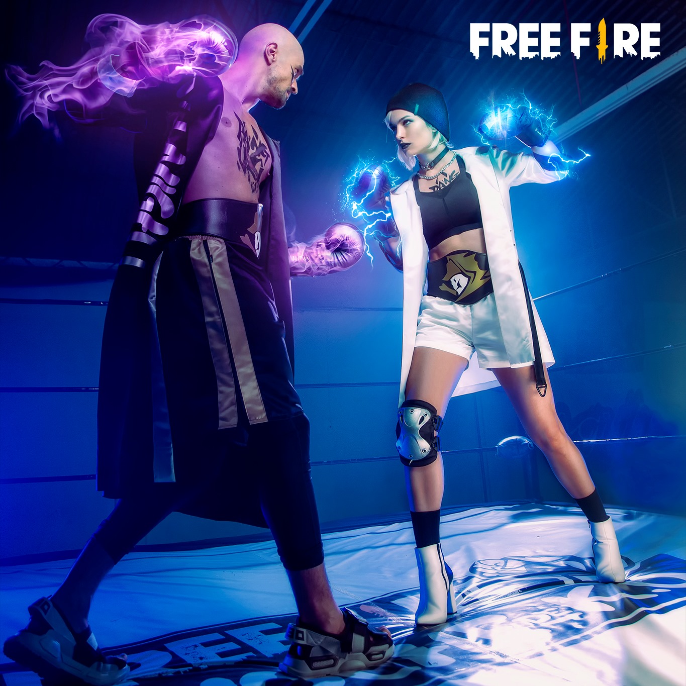 Chiêm ngưỡng cosplay Hắc Ca x Tử Quyền cool ngầu của Free Fire - Hình ảnh 09