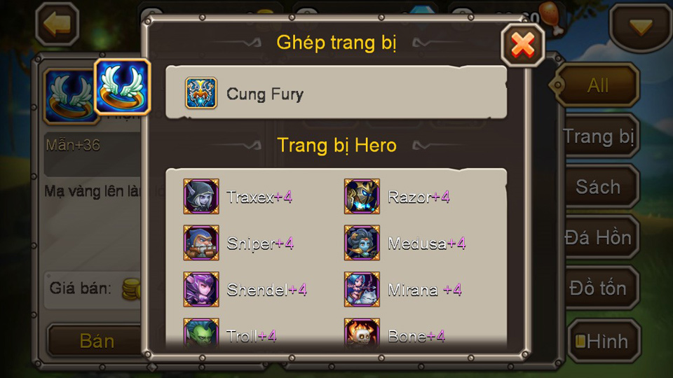 Trang bị cam sắp có mặt trong Dota Truyền Kỳ