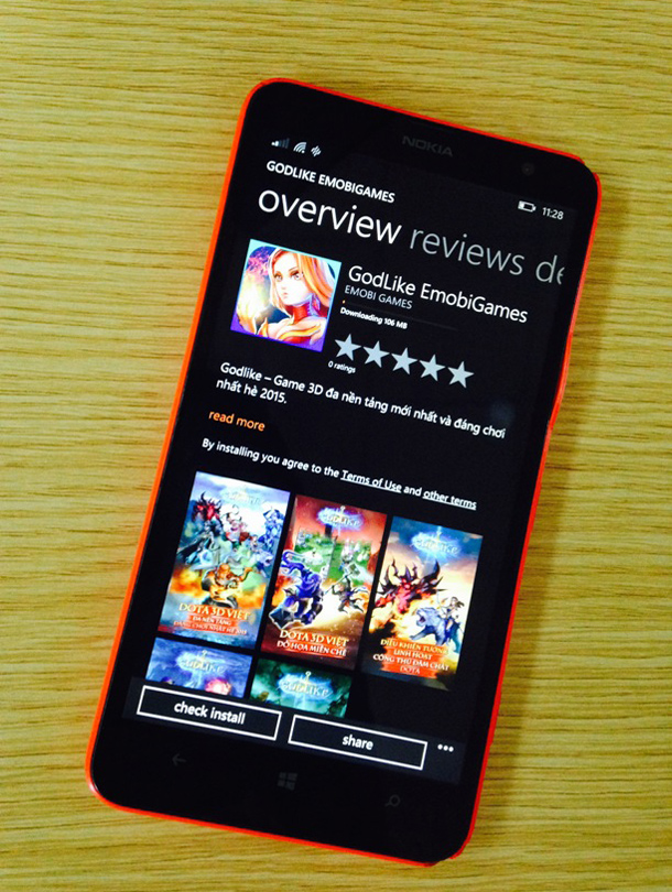 godlike windows phone