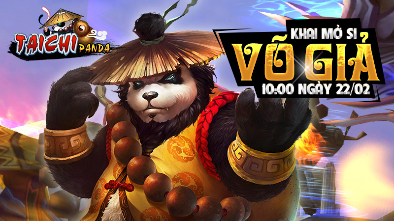 Tặng 200 giftcode Taichi Panda