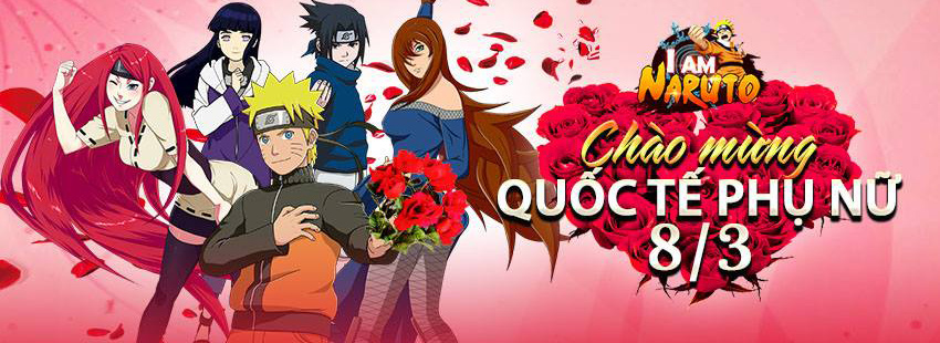 Tặng giftcode I am Naruto mừng ngày Quốc tế Phụ nữ