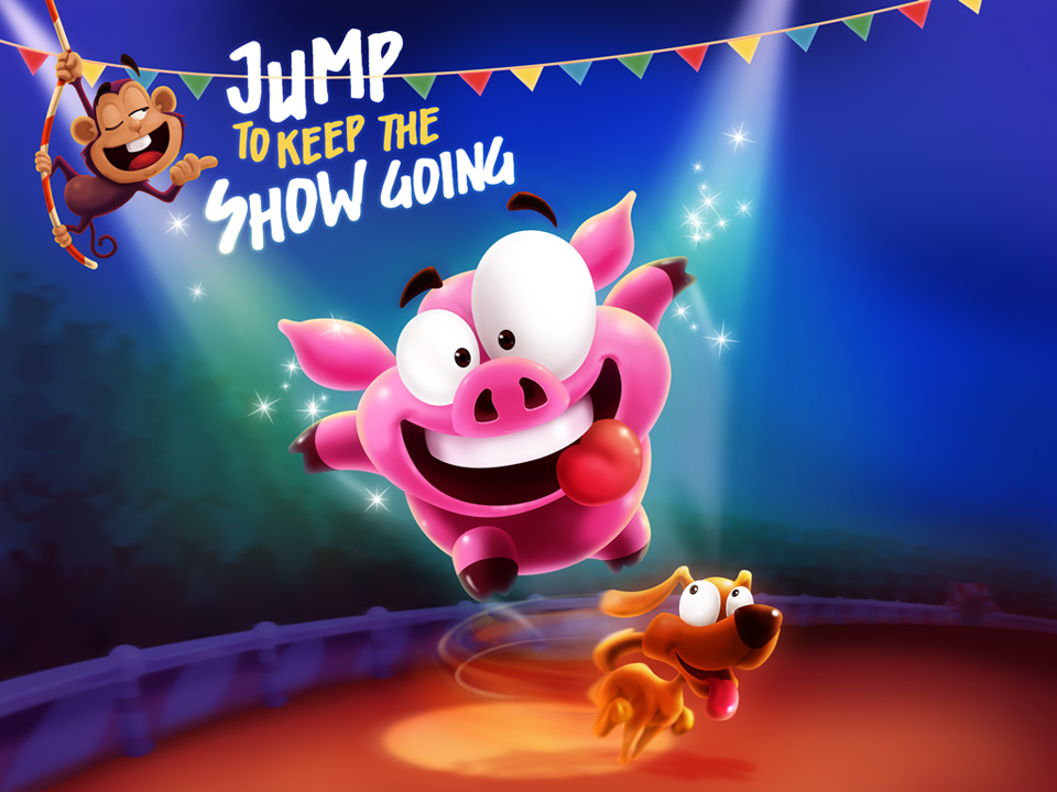 AsNet Game Studio trình làng trò chơi mới Piggy Show