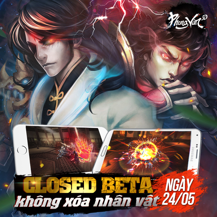 Phong Vân 3D Mobile ra mắt vào ngày 24/05/2016