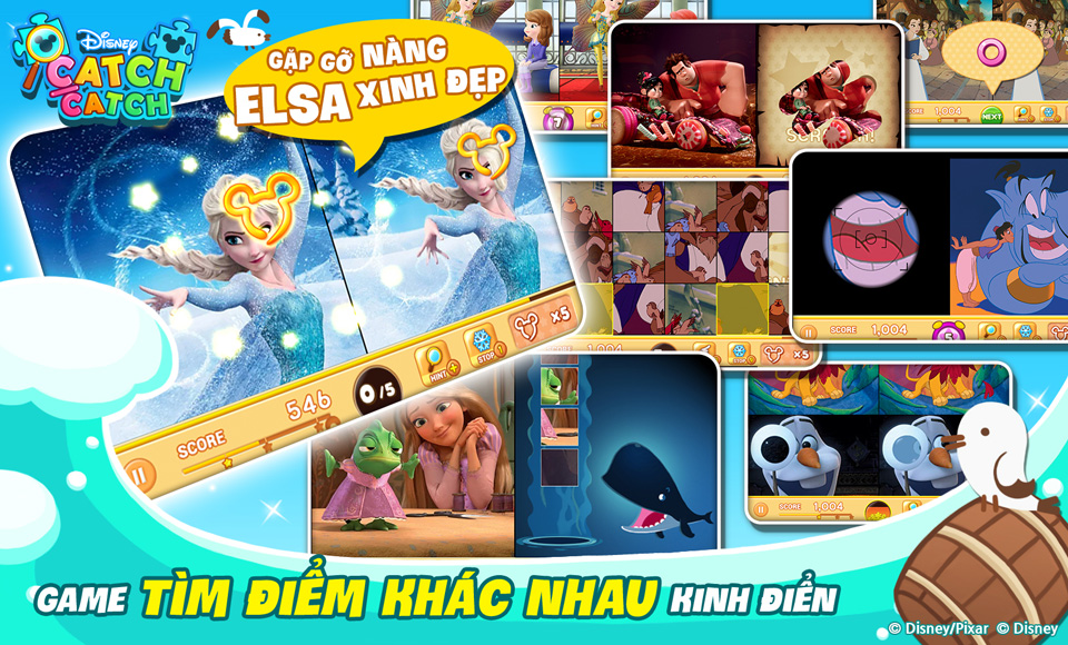 VNG phát hành trò chơi di động Disney Catch Catch