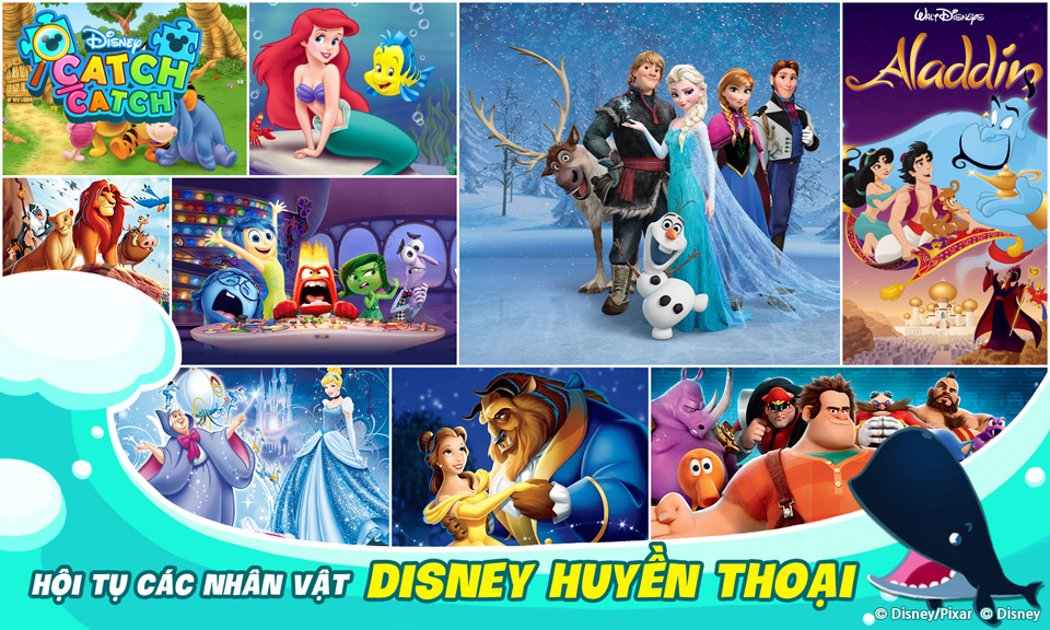 VNG phát hành trò chơi di động Disney Catch Catch