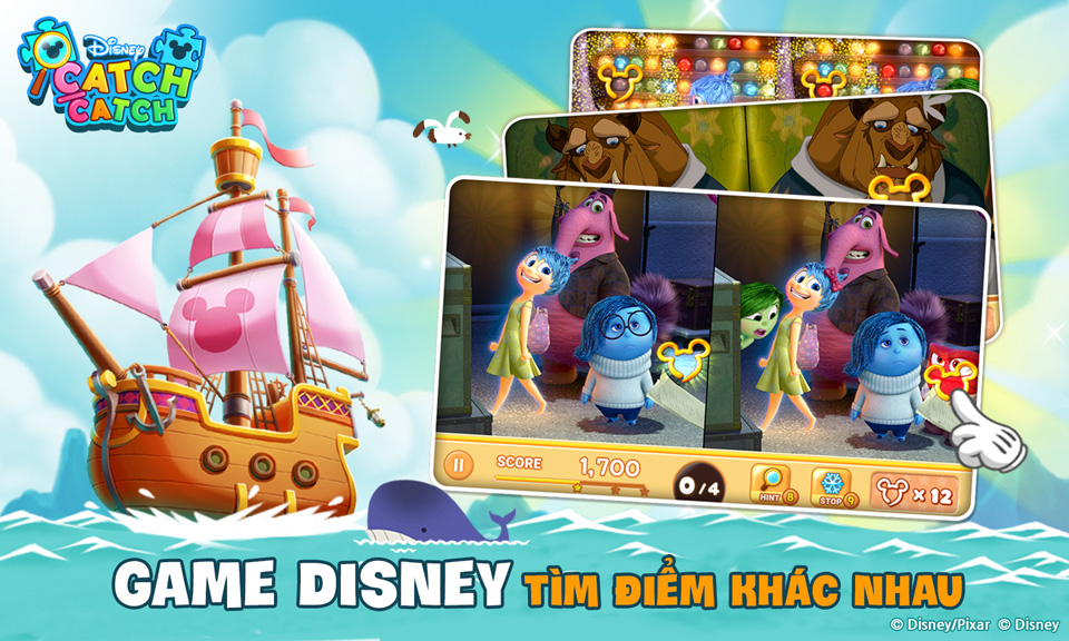 VNG phát hành trò chơi di động Disney Catch Catch