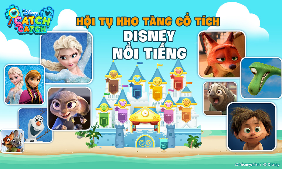 VNG phát hành trò chơi di động Disney Catch Catch