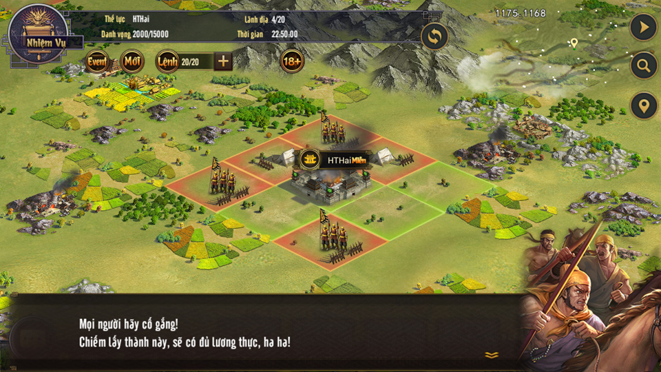 VNG trình làng game mobile mới Reign of Warlords