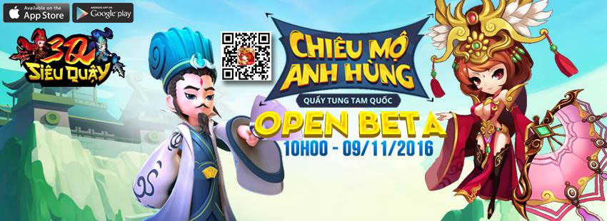 GameLandVN Mobile tặng 200 giftcode 3Q Siêu Quậy