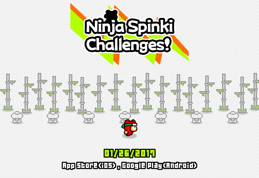 Ninja Spinki Challenges dời ngày ra mắt sang 2017