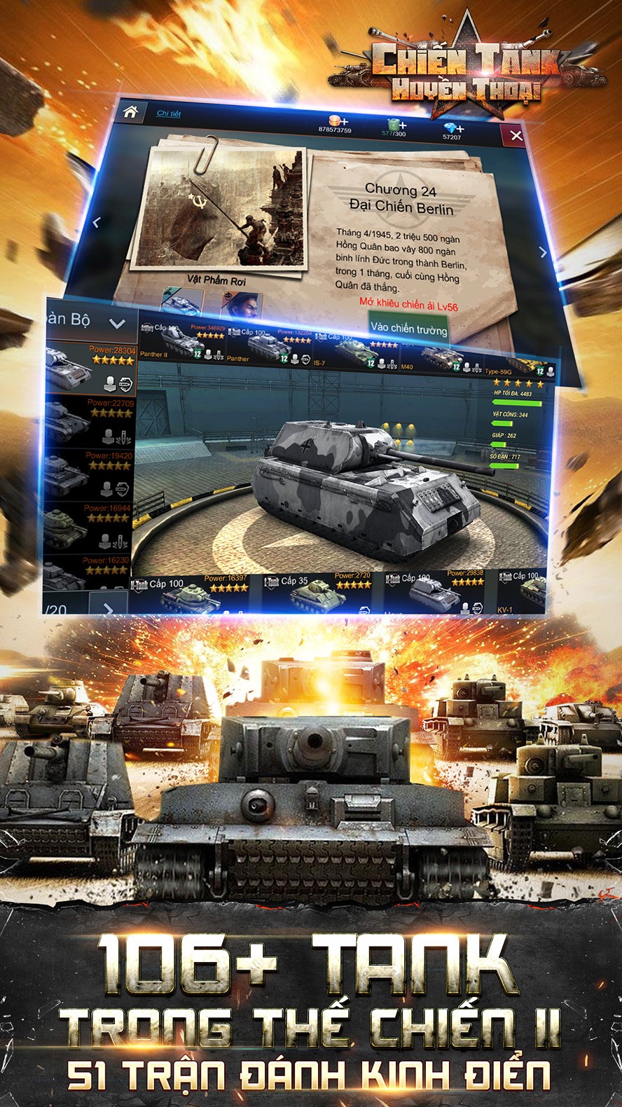 ME Mobile phát hành Chiến Tank Huyền Thoại - Ảnh 2