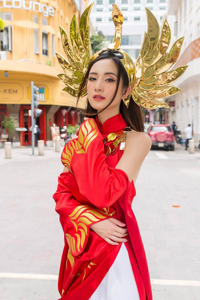 Ilumia Thiên Nữ Áo Dài cosplay by Jun Vũ - Hình ảnh 3