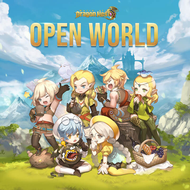 World of Dragon Nest là game mobile thế giới mở