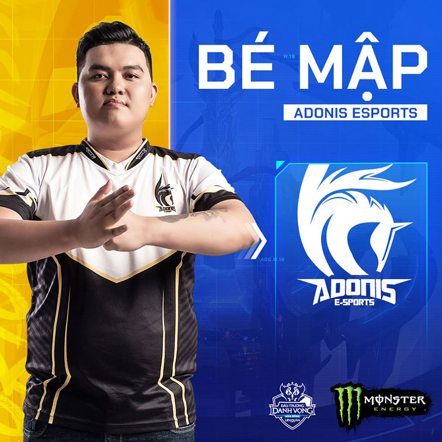 Adonis Esports Bé Mập