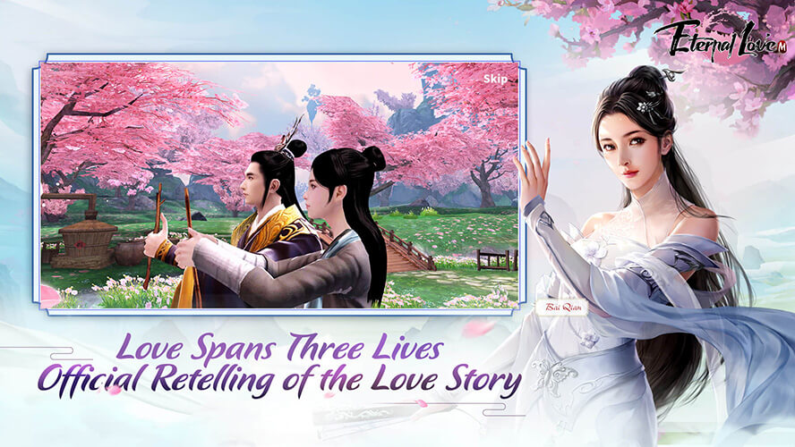 bạn sẽ được chứng kiến câu chuyện tình kéo dài ba đời ba kiếp của hai nhân vật Bạch Thiển (Bai Qian) và Dạ Hoa (Ye Hua)