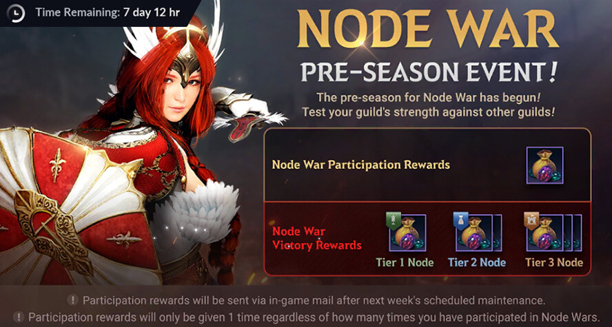 Node War Pre-season Event