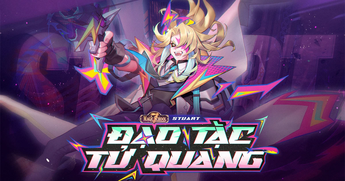 Liên Quân Mobile ra mắt skin mới Stuart Đạo Tặc Tử Quang