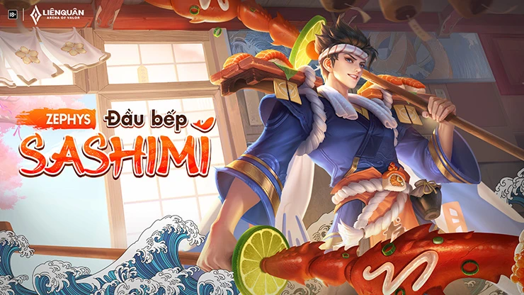 Zephys Đầu bếp Sashimi miễn phí