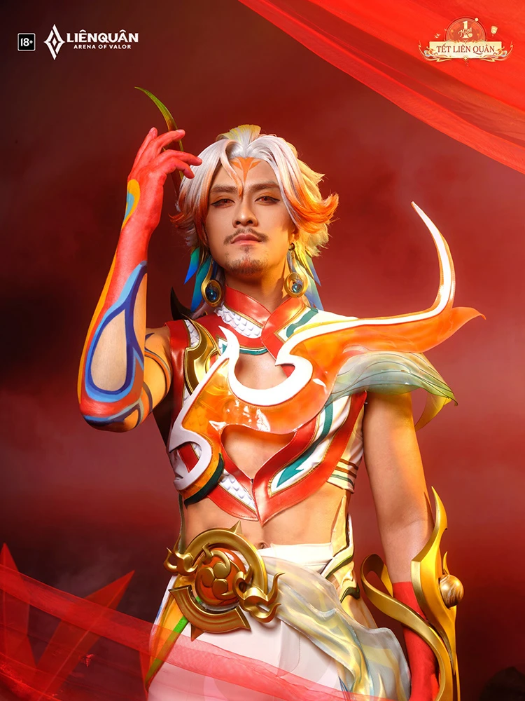 Cosplay Florentino Hỏa Diệm Thần Long