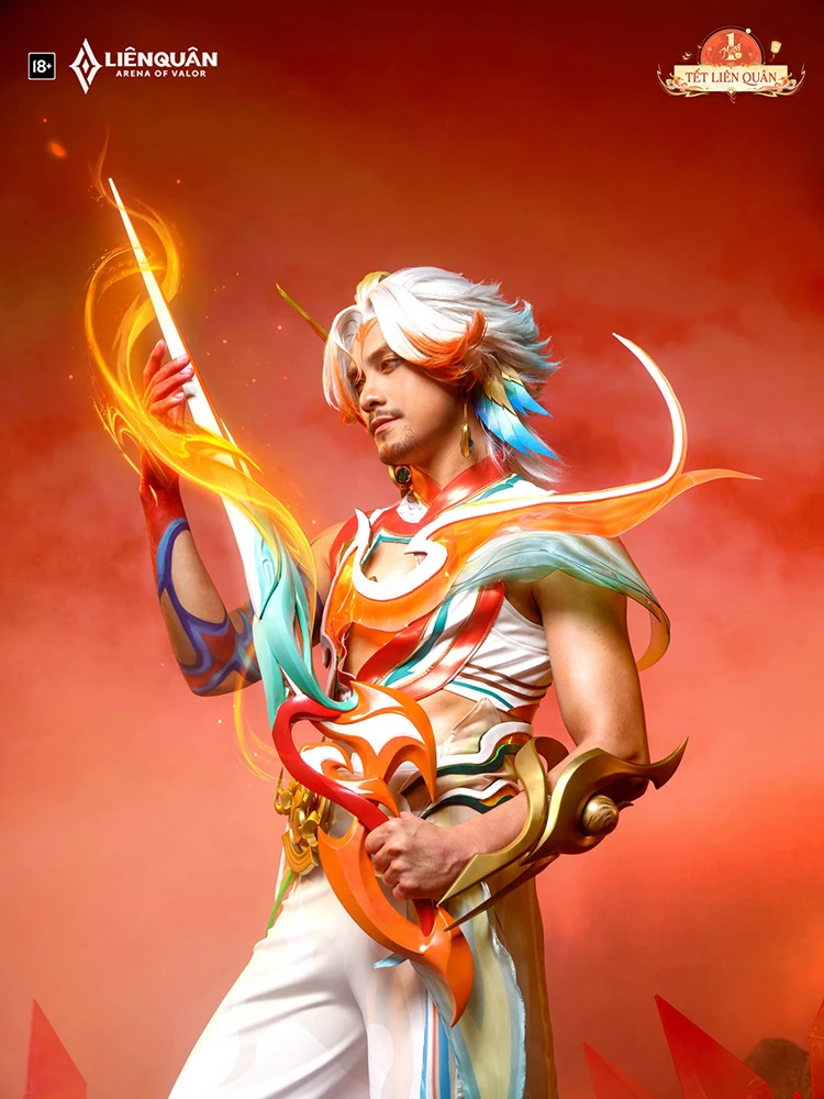 Cosplay Florentino Hỏa Diệm Thần Long