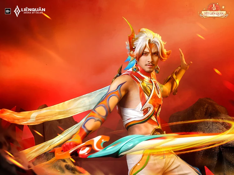 Cosplay Florentino Hỏa Diệm Thần Long