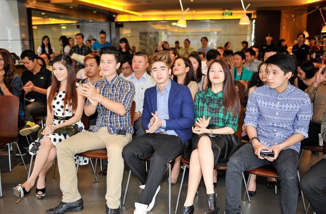 Buổi họp báo của YAN và SSGroup thu hút được nhiều nhân vật nổi tiếng của showbiz Việt