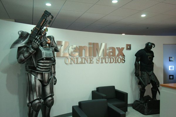 Khu vực tiếp khách của ZeniMax Online Studios