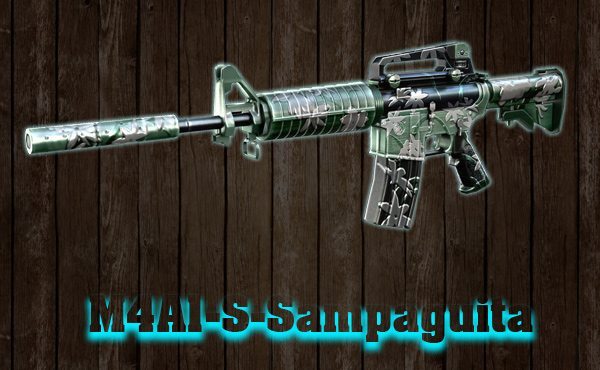 M4A1-S-Sampaguita được tăng cường về độ cân bằng và ổn định khi tác xạ
