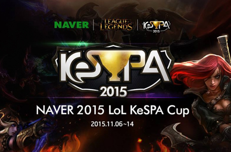 LoL KeSPA Cup 2015 khởi tranh vào ngày 06/11 1