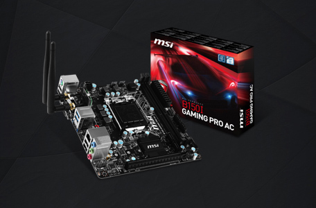 MSI ra mắt B150I Gaming Pro và B150I Gaming Pro AC 1
