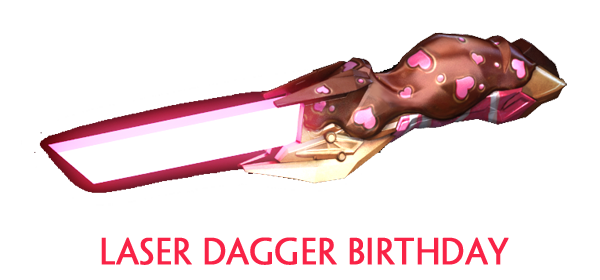 Laser Dagger-Birthday