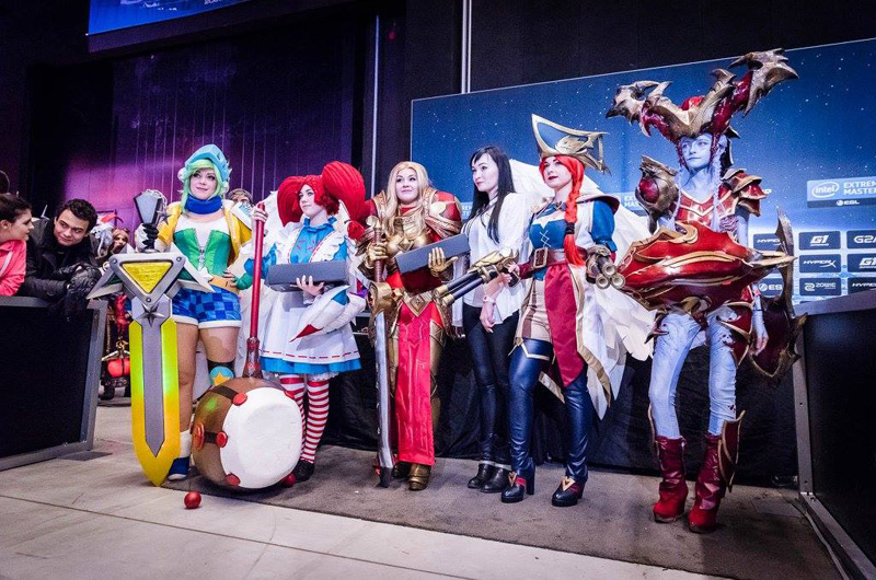 Chiêm ngưỡng cosplay LMHT tại IEM Katowice 2016 - Ảnh 01