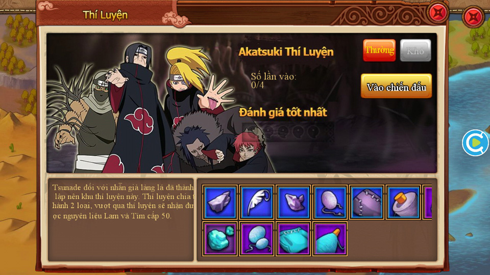 Naruto Cửu Vĩ đổi tên thành Làng Lá Mobile