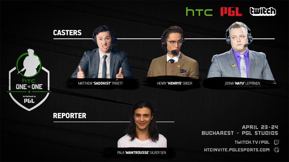 Lộ diện hai tuyển thủ tiếp theo tham dự HTC 1v1 Invitational
