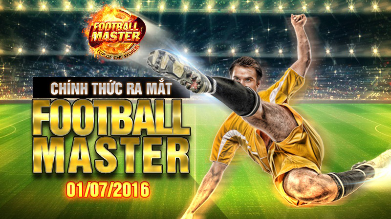 Tặng giftcode Top 12 phiên bản Football Master