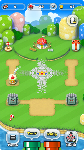 Super Mario Run - Kingdom Builder - Screenshot 1