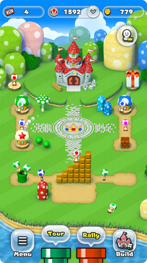 Super Mario Run - Kingdom Builder - Screenshot 2