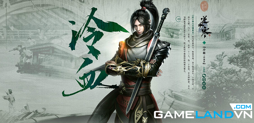 NetEase công bố game online mới Nghịch Thủy Hàn