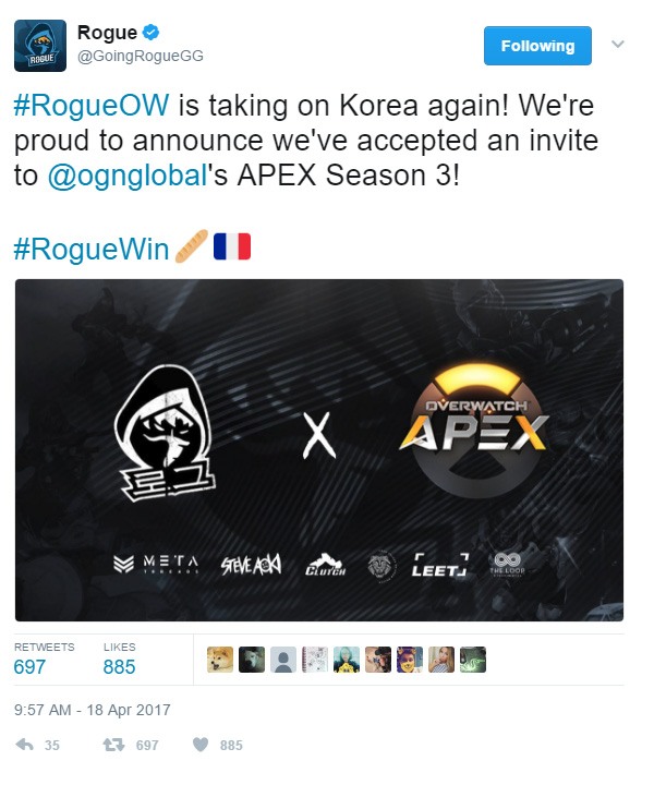 Team EnVyUs và Rouge tham dự Overwatch APEX Season 3 - Ảnh 2