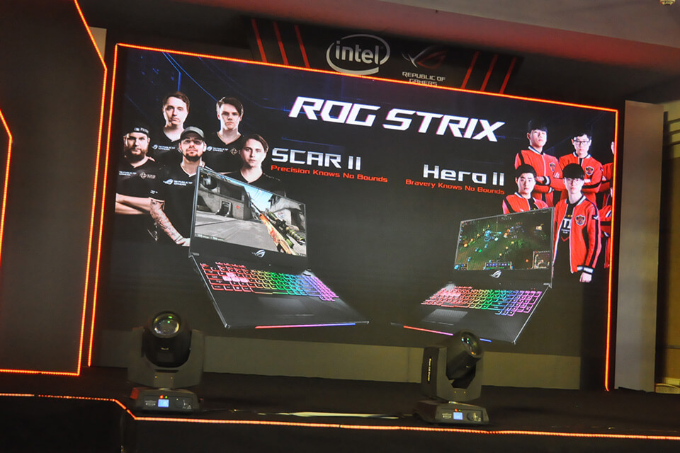ROG Strix SCAR II và Hero II là hai mẫu laptop chơi game mới nhất của ASUS