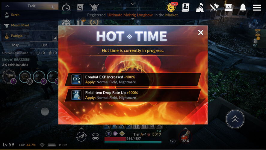WEEKEND HOT-TIME EVENT