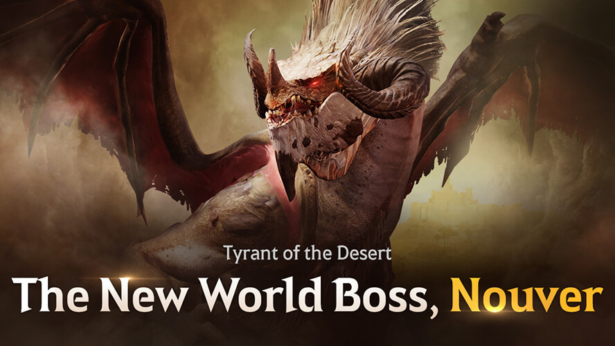 Black Desert Mobile: Boss thế giới mới Nouver