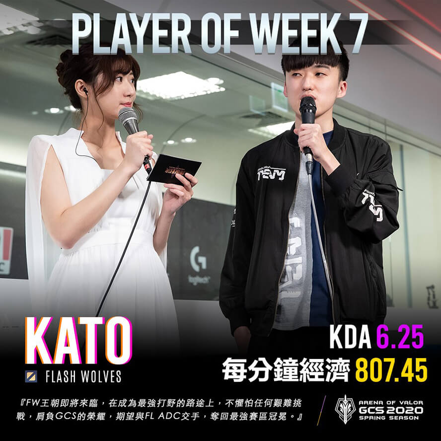 KATO - Player of Week 7