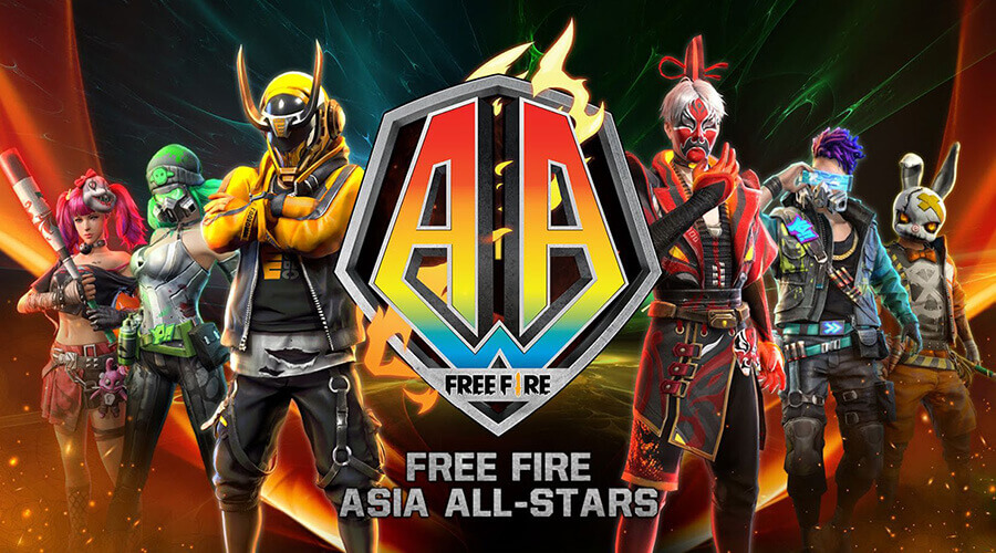 Free Fire Asia All-Stars 2020: Tứ hùng đại chiến