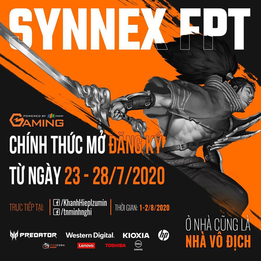 Synnex FPT công bố giải đấu Liên Minh Huyền Thoại trị giá 85 triệu