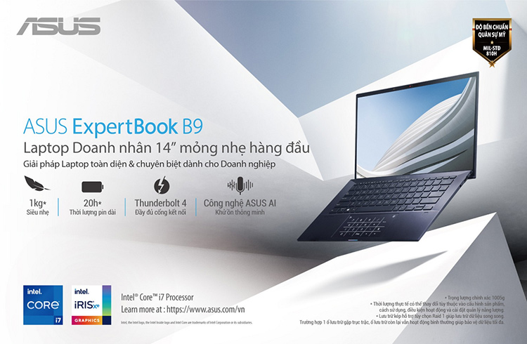 ASUS ExpertBook B9 (B9400) - Hình ảnh 1