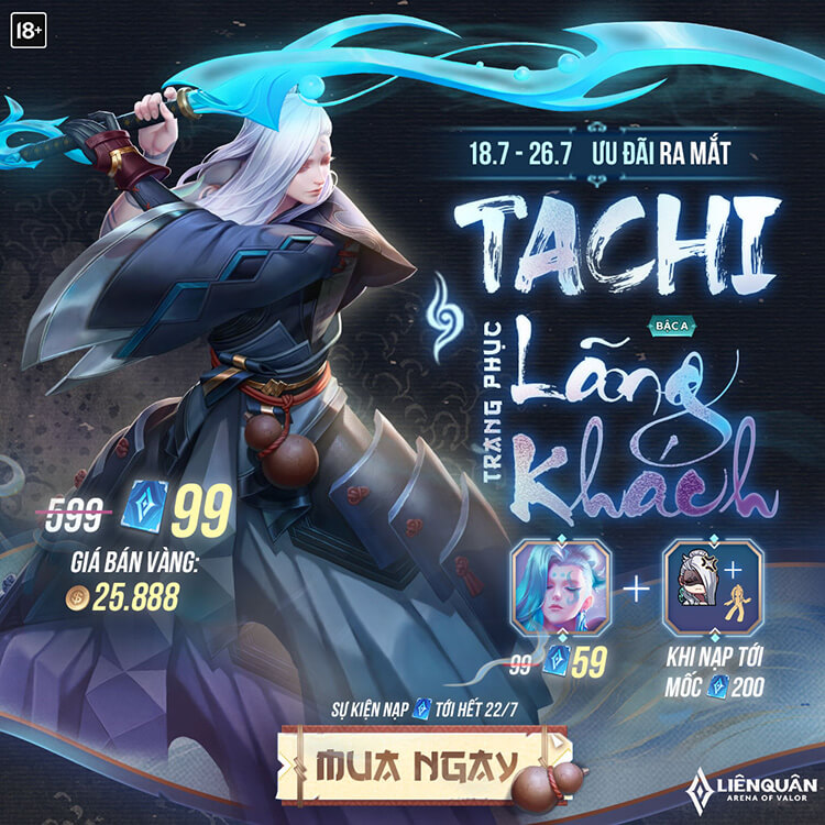 Tachi, Cuồng Ma Kiếm