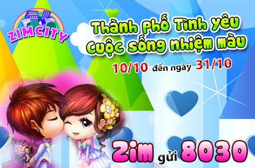 Zim City ra mắt thành phố mới Tình Yêu - Ảnh 2