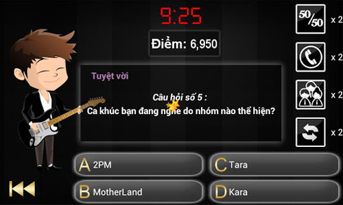 Qplay phát hành game Triệu Phú Âm Nhạc 2 - Ảnh 2